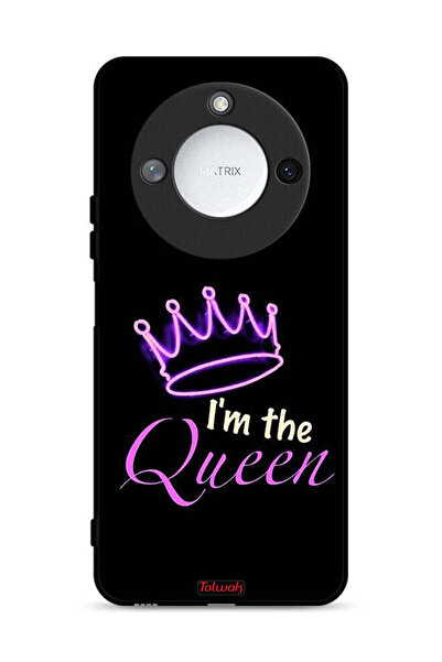 Tolwak غطاء حماية لهاتف Honor X60 5G أنا الملكة