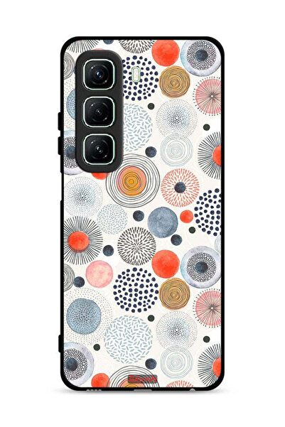 Tolwak غطاء حماية لهاتف Infinix Hot 50 5G بنقشة زهور قطنية