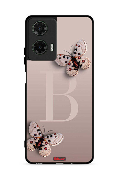 Tolwak غطاء حماية لهاتف موتورولا موتو جي 35 5G بنقشة فراشات