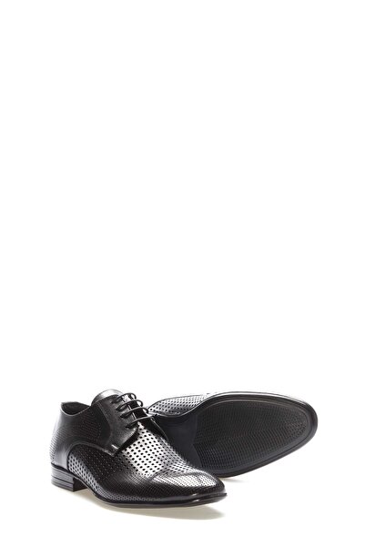 Ayakkabıhane Genuine Leather Inside and Out Black Comfortable Men's Classic S...