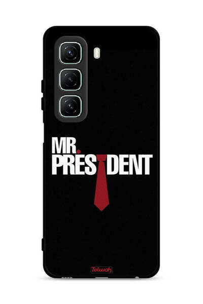 Tolwak غطاء حماية لجهاز Infinix Hot 50 5G Mr President