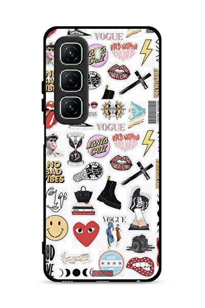 Tolwak غطاء حماية لهاتف Infinix Hot 50 5G بدون ملصقات سلبية