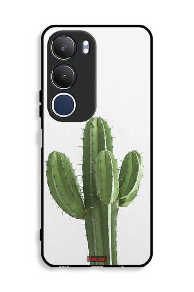 Tolwak غطاء حماية لهاتف Vivo Y19s 4G بنقشة نبات الصبار