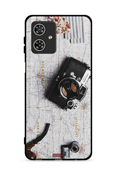 Tolwak غطاء حماية لهاتف موتورولا موتو جي 54 5G بكاميرا كلاسيكية