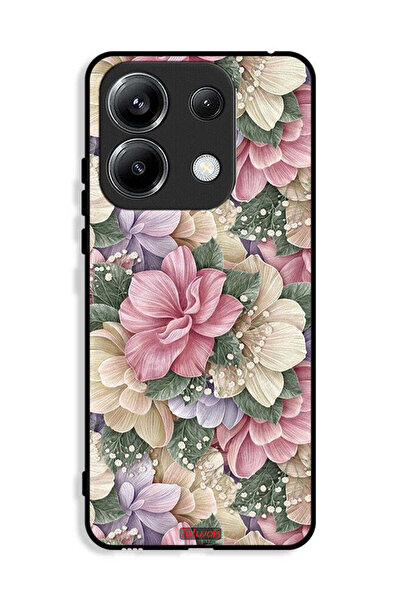 Tolwak غطاء حماية عالي الوضوح مزين بالزهور لهاتف شاومي بوكو M6 برو 4G