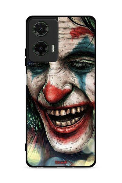 Tolwak غطاء حماية لهاتف موتورولا موتو جي 35 5G بطبعة وجه الجوكر الضاحك
