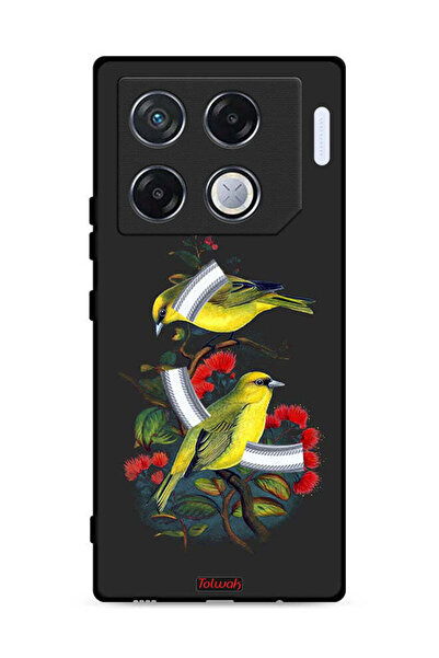 Tolwak غطاء حماية لهاتف Infinix GT 20 Pro 5G بنقشة طيور