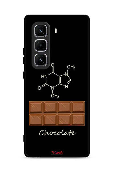 Tolwak غطاء حماية لجهاز Infinix Hot 50 Pro Plus 4G بلون الشوكولاتة