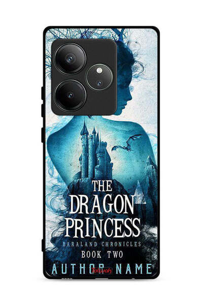 Tolwak غطاء حماية لهاتف Realme GT Neo6 5G بتصميم أميرة التنين