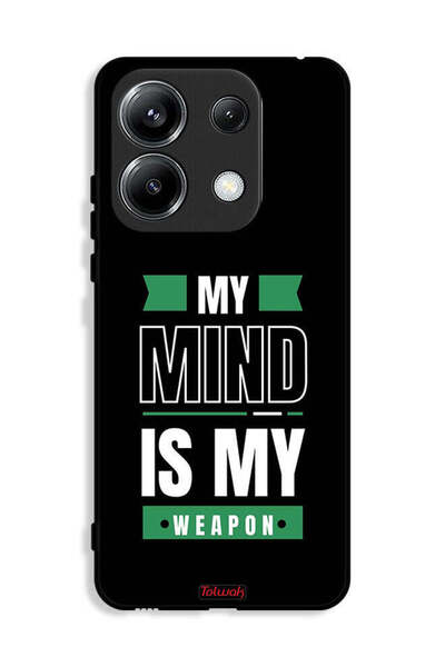 Tolwak غطاء حماية لهاتف Xiaomi Poco M6 Pro 4G - My Mind Is My