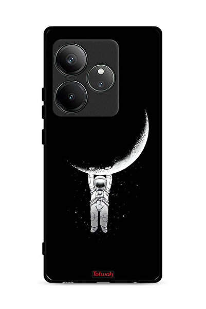 Tolwak غطاء حماية لهاتف Realme GT Neo6 5G معلق على سطح القمر