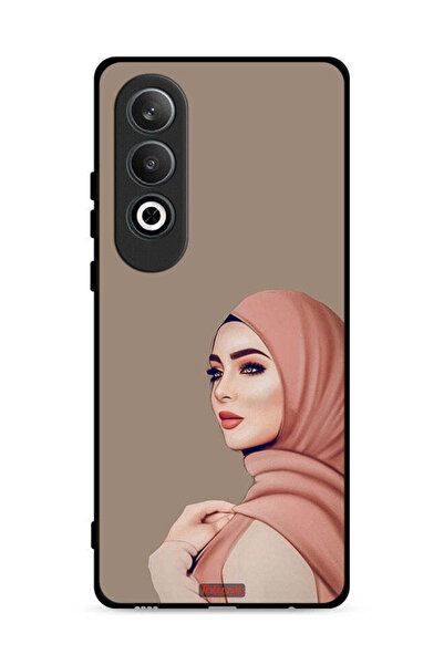 Tolwak غطاء حماية لهاتف OnePlus Nord CE4 5G بنقشة فتاة محجبة جميلة