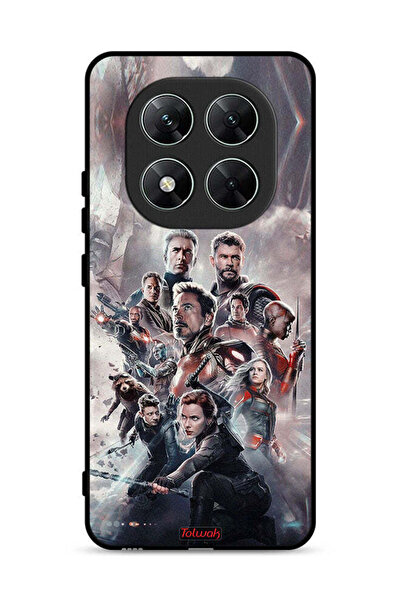 Tolwak غطاء حماية لهاتف Xiaomi Poco X7 5G بتصميم Avengers