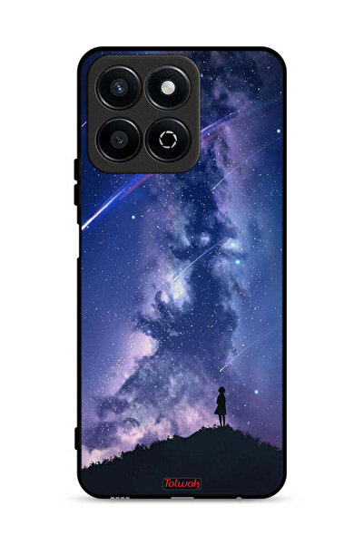 Tolwak غطاء حماية لهاتف Honor Play 60 Plus 5G - نجوم متحركة