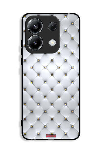 Tolwak غطاء حماية لهاتف Xiaomi Poco M6 Pro 4G مطبوع عليه دبابيس على القماش