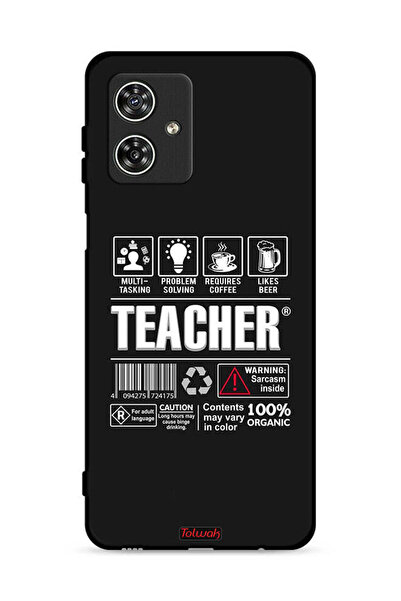 Tolwak غطاء حماية لهاتف موتورولا موتو جي 54 5G - ملصق المعلم