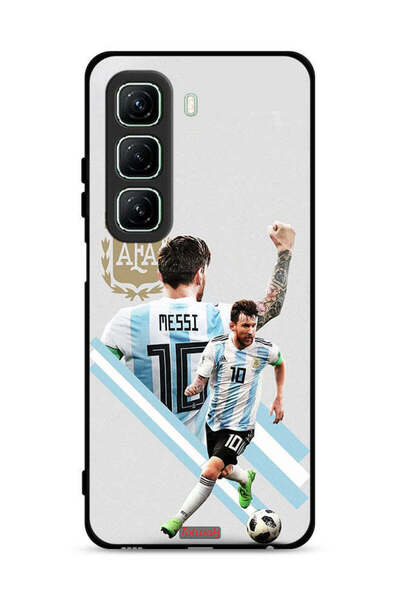 Tolwak غطاء حماية لهاتف Infinix Hot 50 5G برسومات ليو ميسي