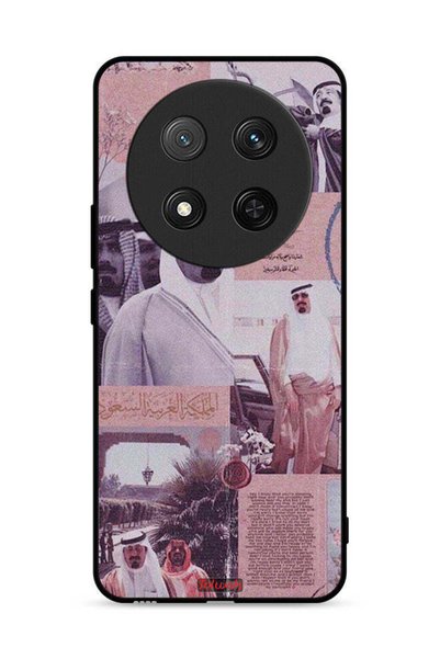 Tolwak غطاء حماية لهاتف Honor X9c 5G، ملصق الملك عبدالله العتيق