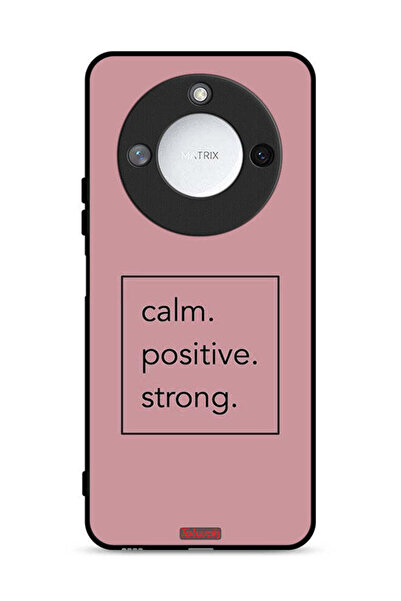 Tolwak غطاء حماية لهاتف Honor X9c Smart 5G، هادئ وإيجابي وقوي