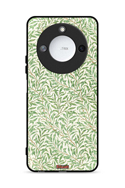 Tolwak غطاء حماية لهاتف Honor X60 5G بنمط غصن الصفصاف الشهير