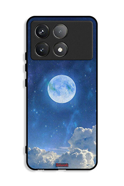 Tolwak Xiaomi Redmi K70E 5G Protective Case Cover Moon Clouds