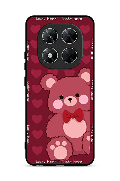 Tolwak غطاء حماية لهاتف شاومي ريدمي نوت 14 برو 5G، الدب المحظوظ