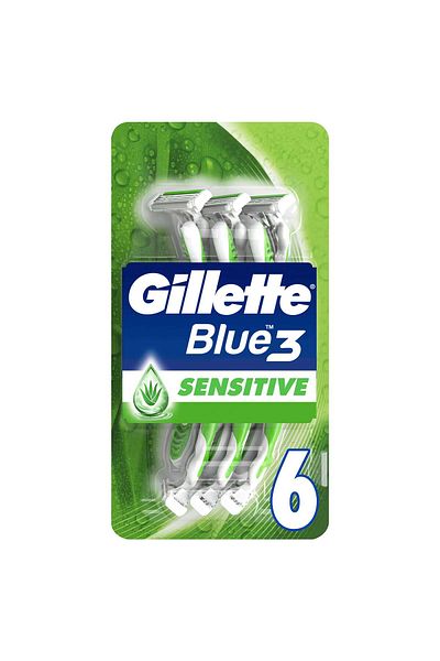 Gillette -blue-sens-comf-green-6s