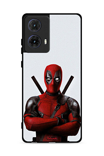 Tolwak غطاء حماية لهاتف موتورولا موتو جي 85 5 جي بتصميم ديدبول