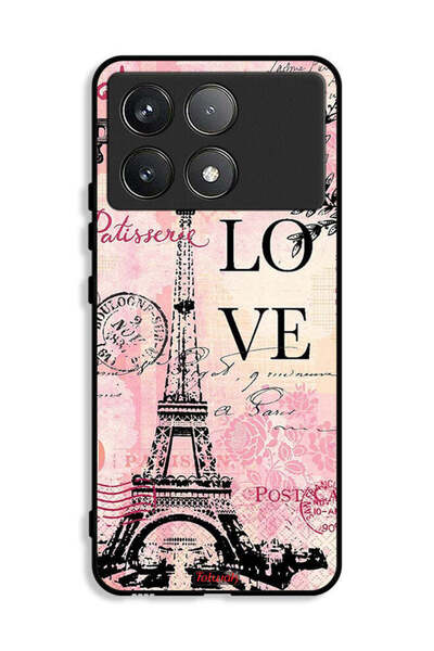 Tolwak غطاء حماية لهاتف Xiaomi Redmi K70E 5G باريس لوف