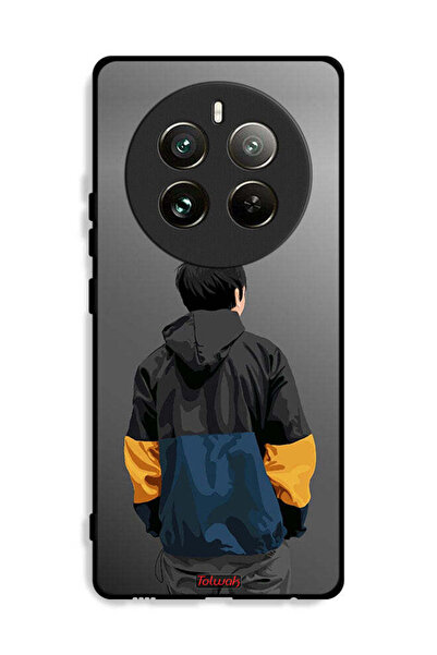 Tolwak غطاء حماية لهاتف Realme 12 Pro 5G، صورة فنية لولد