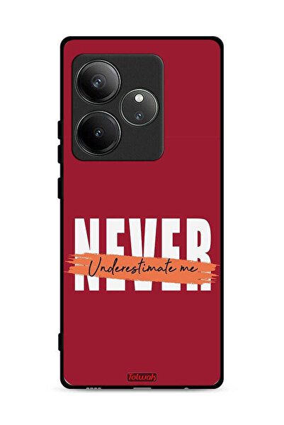 Tolwak غطاء حماية لهاتف Realme GT Neo6 SE 5G - لا تستهن بي أبدًا