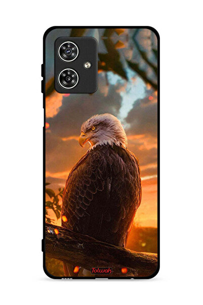 Tolwak غطاء حماية لهاتف موتورولا موتو جي 54 5 جي بتصميم النسر