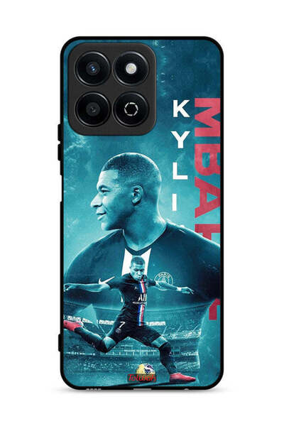 Tolwak غطاء حماية لهاتف Honor Play 60 Plus 5G مع ملصق Mbappé
