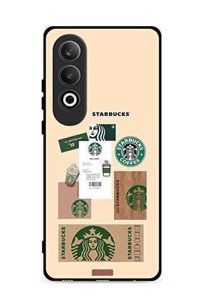 Tolwak OnePlus Nord CE4 5G Protective Case Cover Coffee Sticker