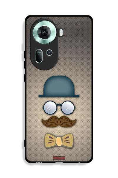 Tolwak غطاء حماية Oppo Reno11 5G برسومات رأس الرجل