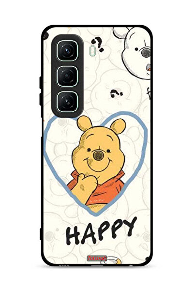 Tolwak غطاء حماية لهاتف Infinix Hot 50 5G بطبعة Pappy Bear