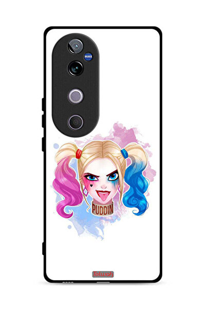 Tolwak غطاء حماية لهاتف Vivo V40 5G برسومات هارلي كوين