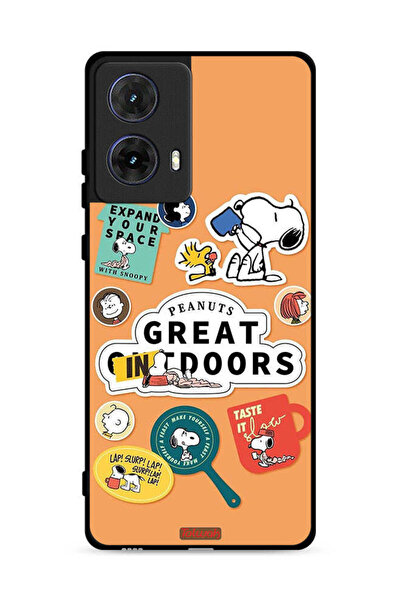 Tolwak غطاء حماية لهاتف موتورولا موتو جي 85 5G - ملصقات الفول السوداني