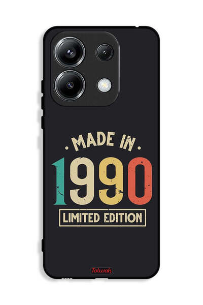 Tolwak غطاء حماية لهاتف Xiaomi Poco M6 Pro 4G، إصدار محدود، صنع عام 1990