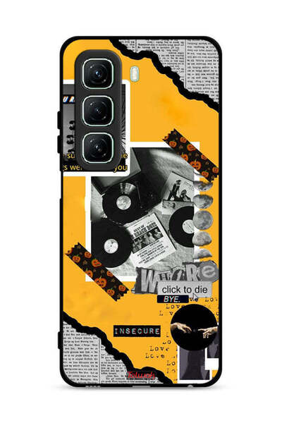 Tolwak غطاء حماية لهاتف Infinix Hot 50 5G مطبوع عليه All The Songs Were About...