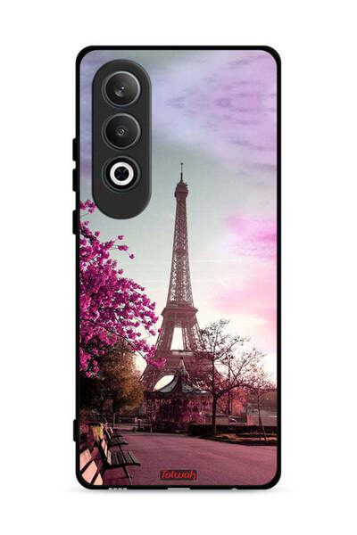 Tolwak غطاء حماية لهاتف OnePlus Nord CE4 5G بتصميم برج إيفل