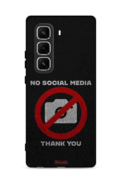 Tolwak غطاء حماية لهاتف Infinix Hot 50 Pro Plus 4G لا يدعم مواقع التواصل الاج...