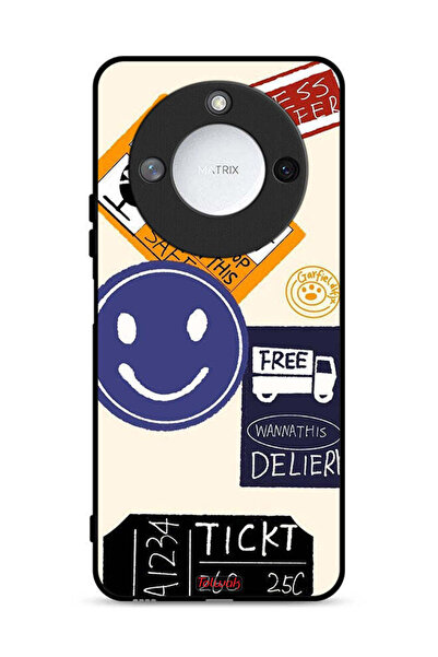 Tolwak غطاء حماية لهاتف Honor X60 5G مع ملصق نقل سريع مجاني