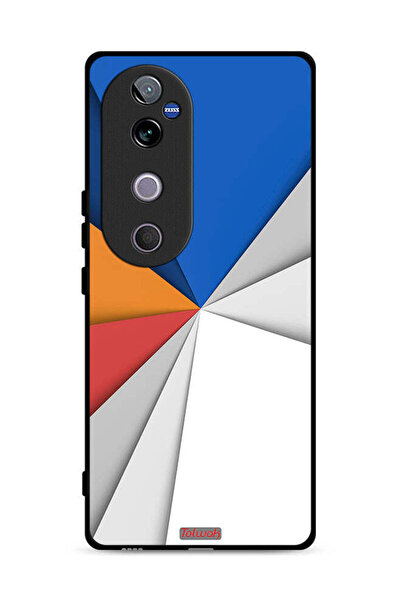 Tolwak غطاء حماية لهاتف Vivo V40 5G مصنوع من مادة مطابقة للفن التجريدي