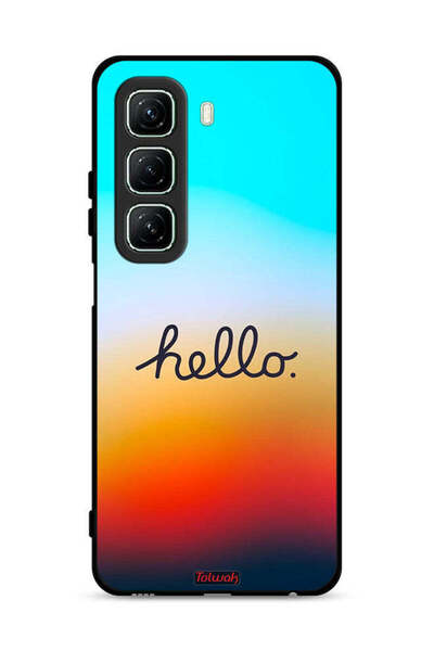 Tolwak غطاء حماية لهاتف Infinix Hot 50 5G Hello