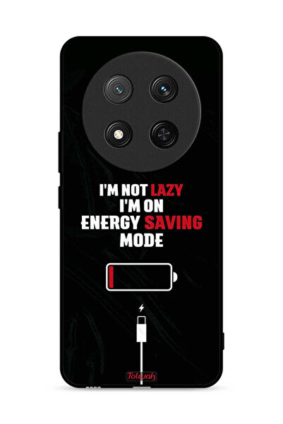 Tolwak غطاء حماية لهاتف Honor X9c 5G أنا لست كسولاً، أنا في وضع توفير الطاقة