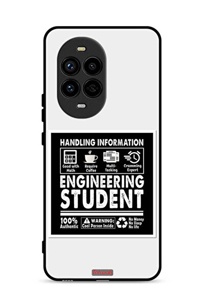 Tolwak غطاء حماية لهاتف هواوي نوفا 13 برو 5G، ملصق طالب هندسة