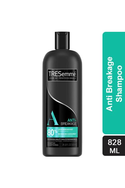 TRESemmé Anti-Breakage Shampoo 828ml – With 5 Vitamin Blend – Reduces Breakage by 80%, Pro Formula