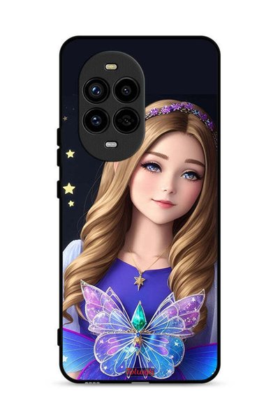 Tolwak غطاء حماية Huawei nova 13 Pro 5G غطاء واقي فتاة لطيف على شكل فراشة