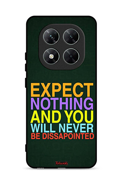 Tolwak Xiaomi Poco X7 5G Protective Case Cover Expect Nothing And You Will Ne...